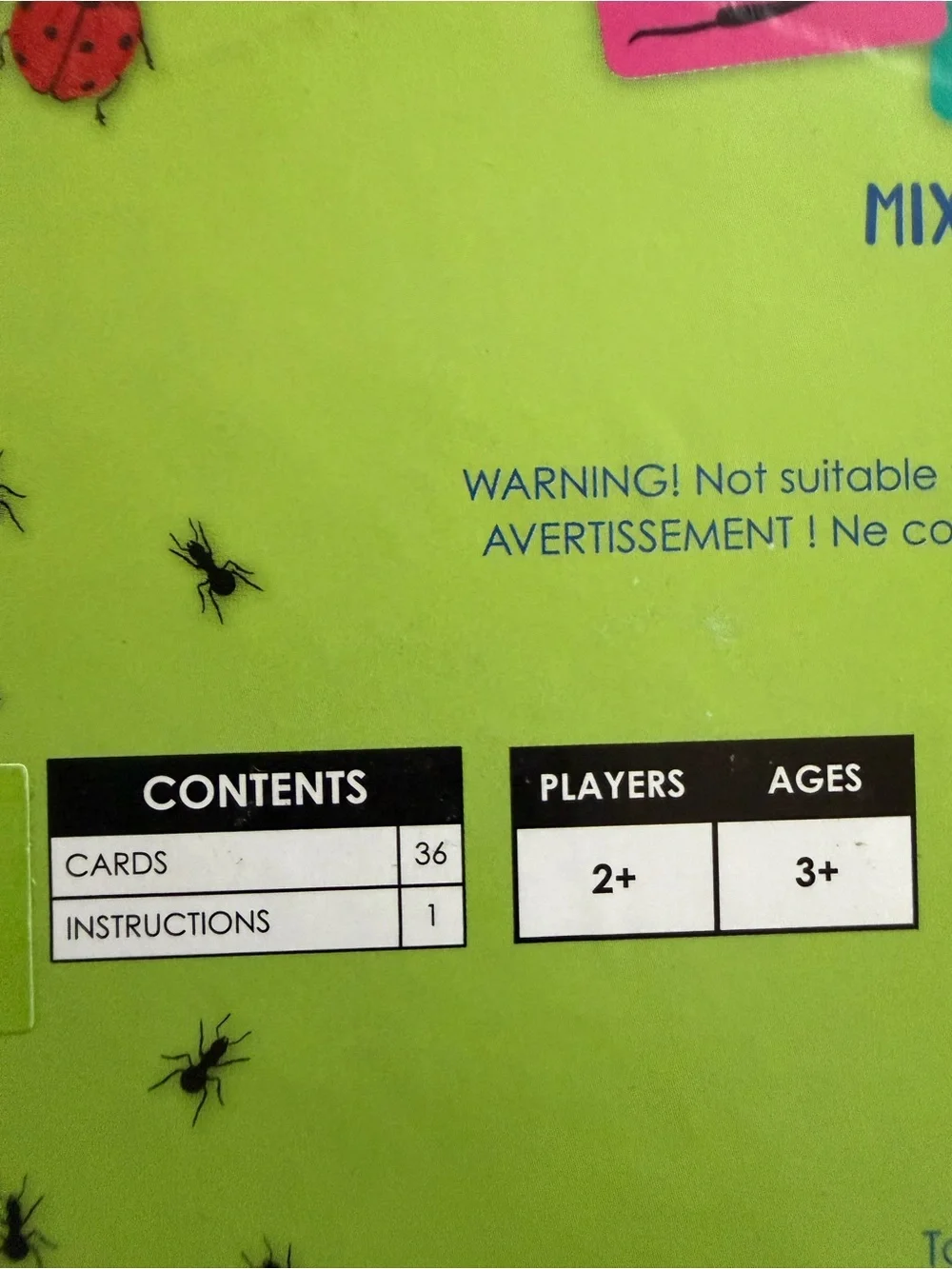 Bug Mash Up Kids Game - Brand New in Box